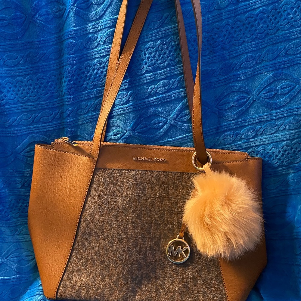 Michael Kors Brown Maddie Tote
